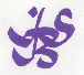 logo blau